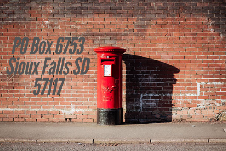 PO Box 6753 Sioux Falls SD 57117